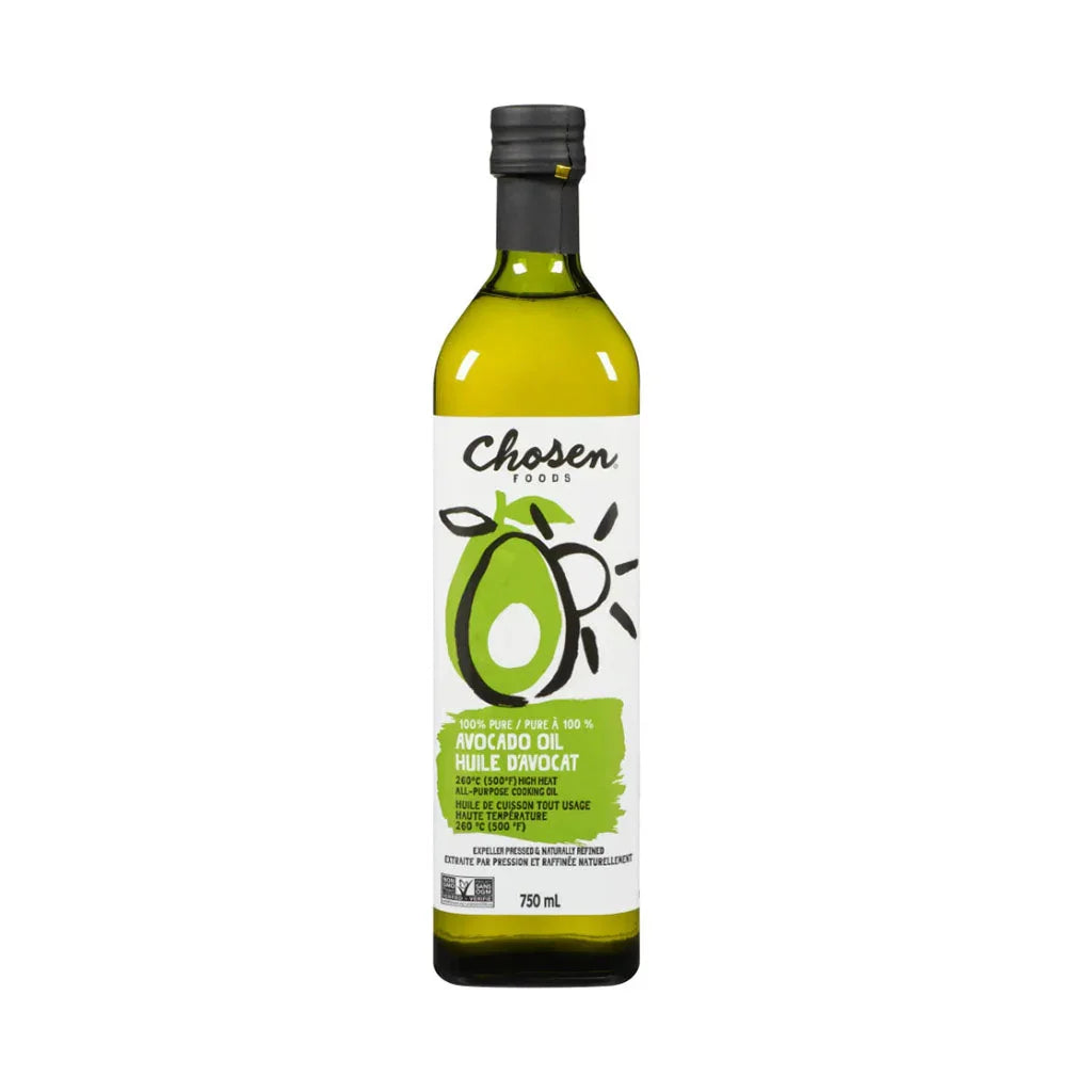 chosen foods pure avocado oil 750 ml - La Boite à Grains