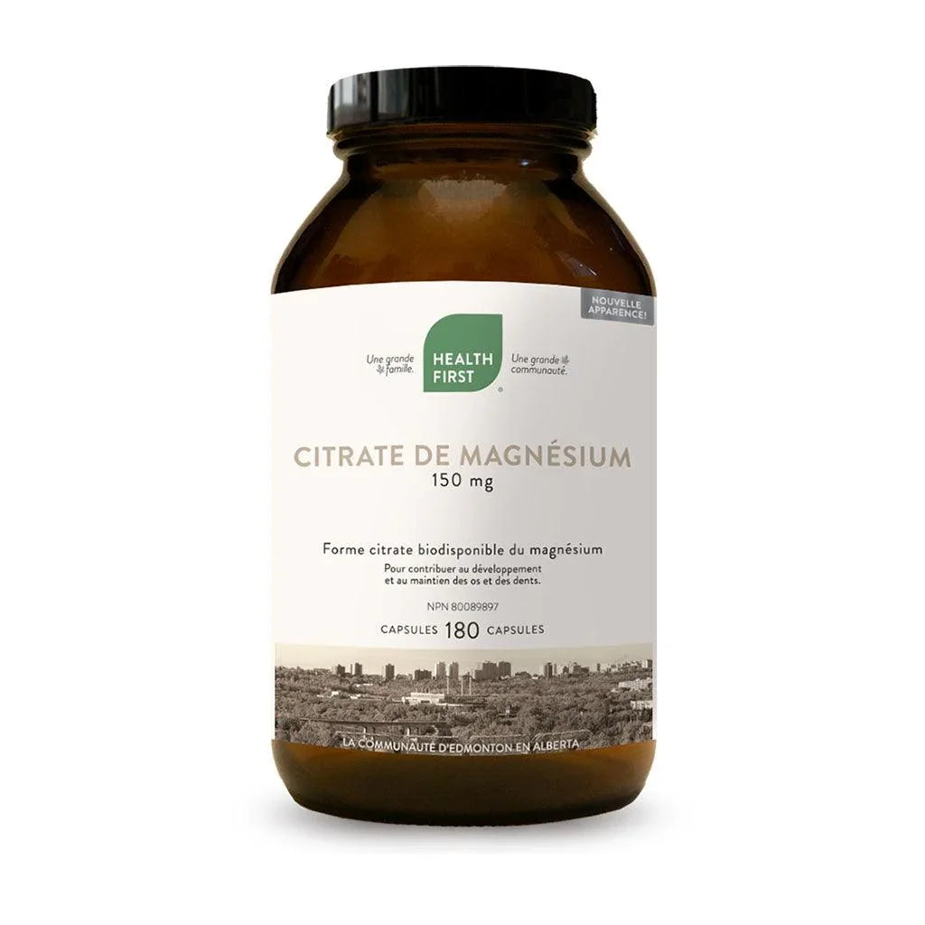 Magnesium Citrate Health First - La Boite à Grains