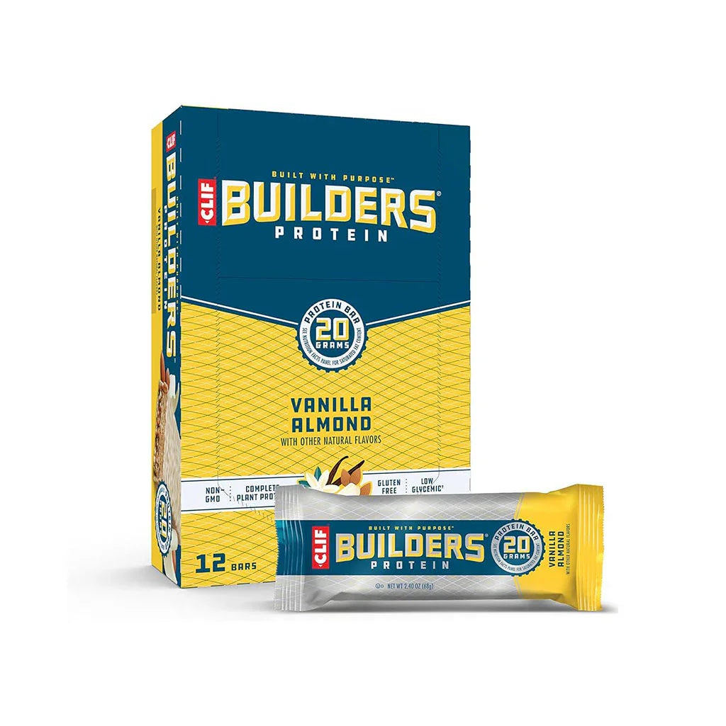 clif builders vanilla and almond protein bar - La Boite à Grains