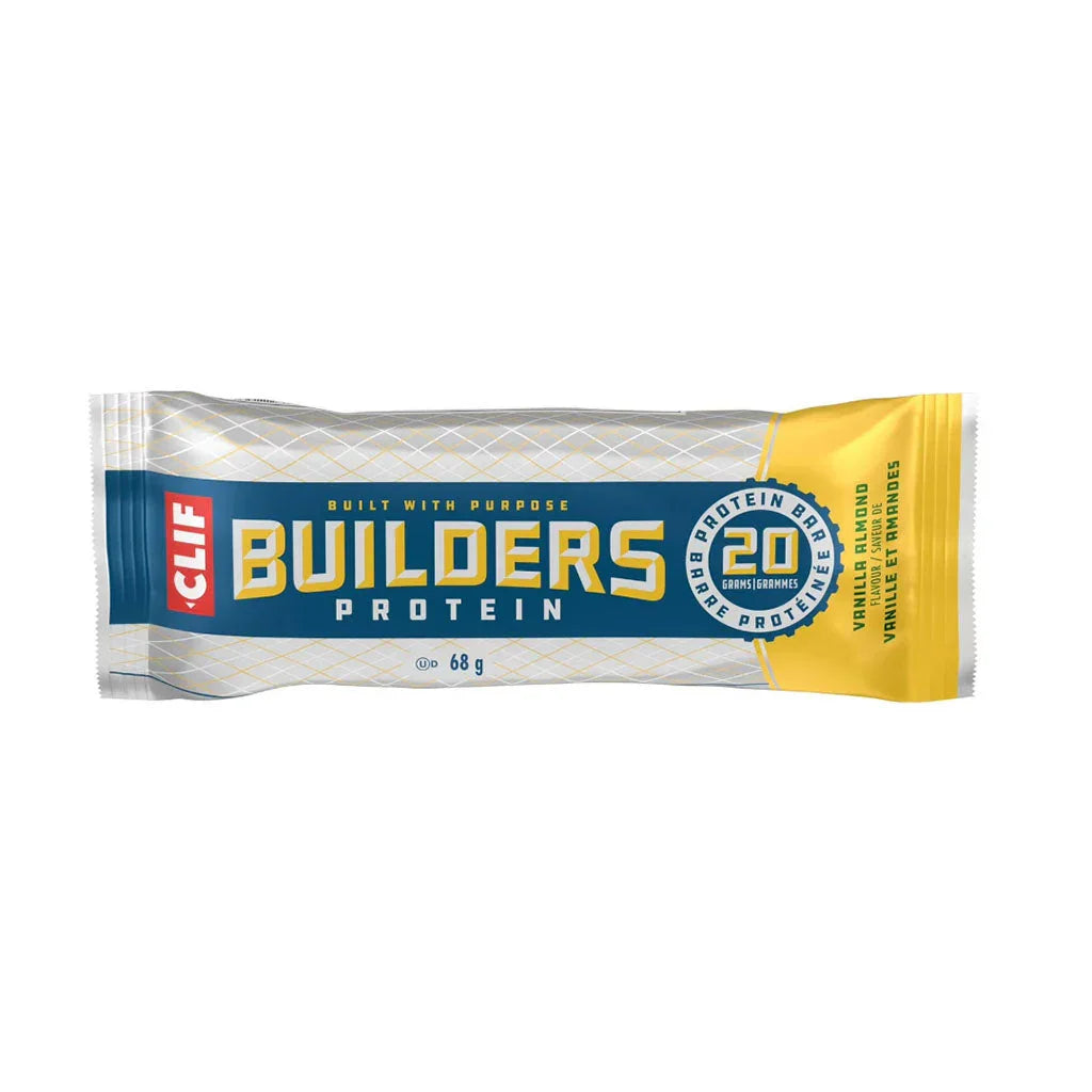 clif builders barre protéinée vanille et amandes - La Boite à Grains