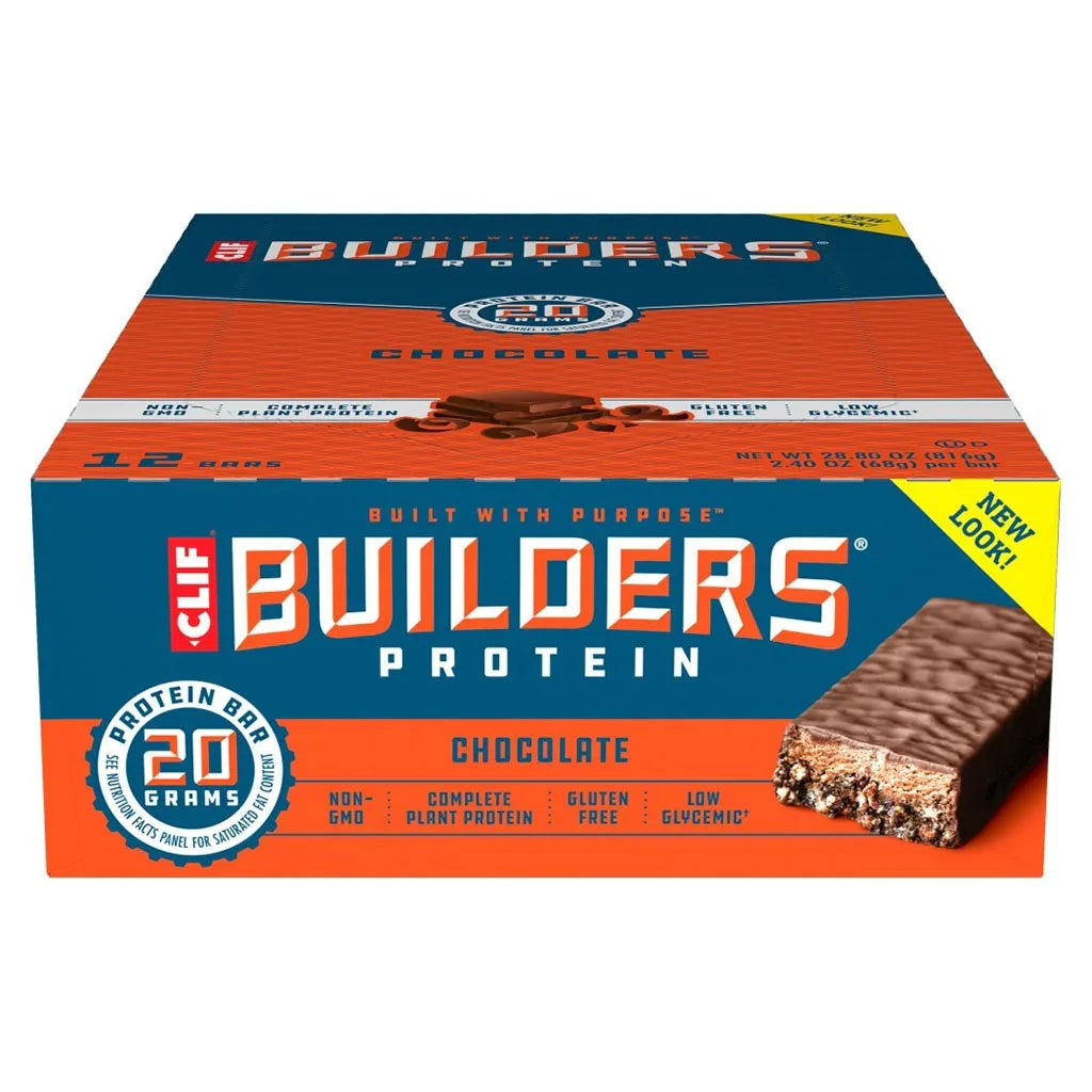 protein bar builders protein clif chocolate 12 x 68 g
