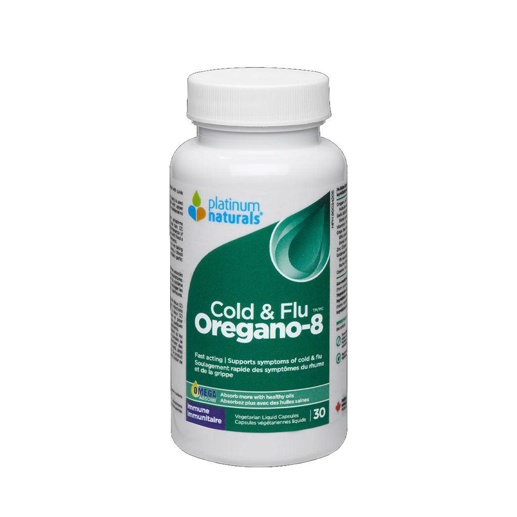 Cold & Flu Oregano-8 Platinum Naturals - La Boite à Grains