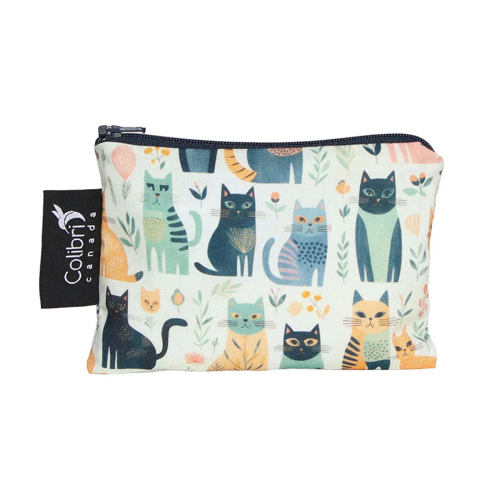 sac à collation réutilisable Cats Colibri Canada - La Boite à Grains