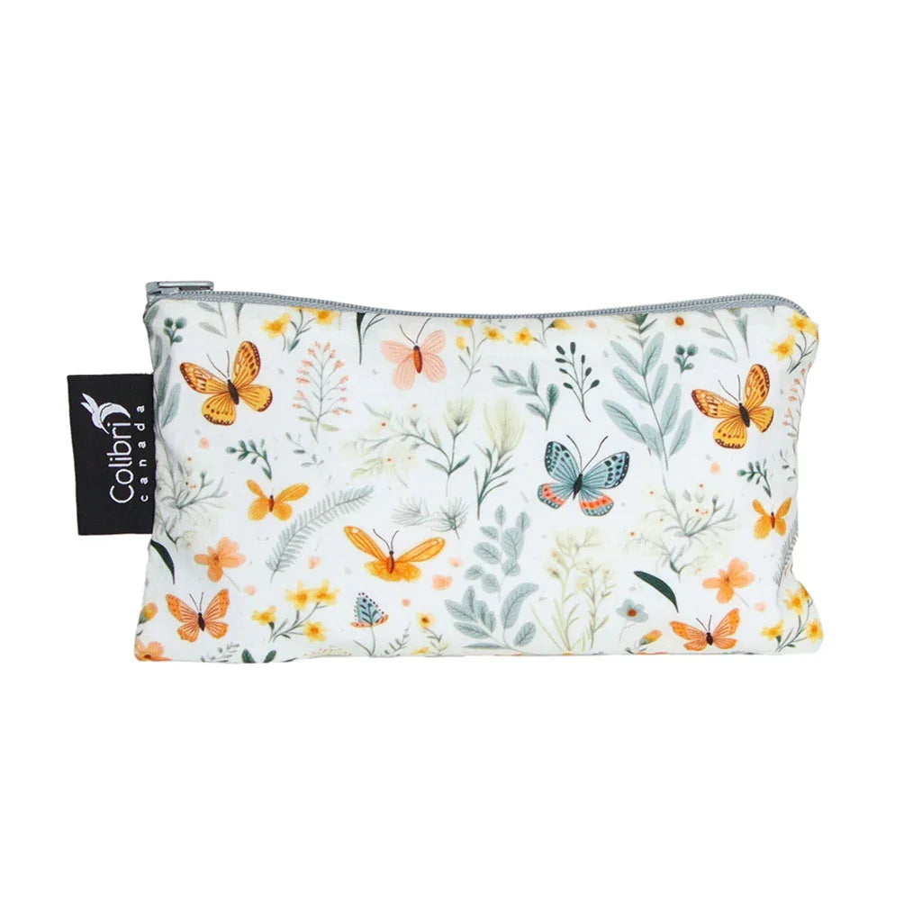 sac à collation réutilisable Butterfly Garden Colibri Canada - La Boite à Grains
