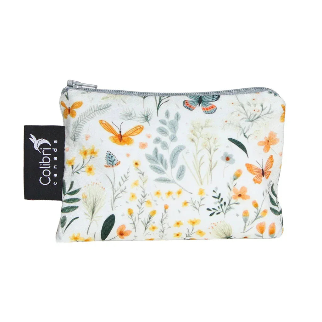 sac à collation réutilisable Butterfly Garden Colibri Canada - La Boite à Grains