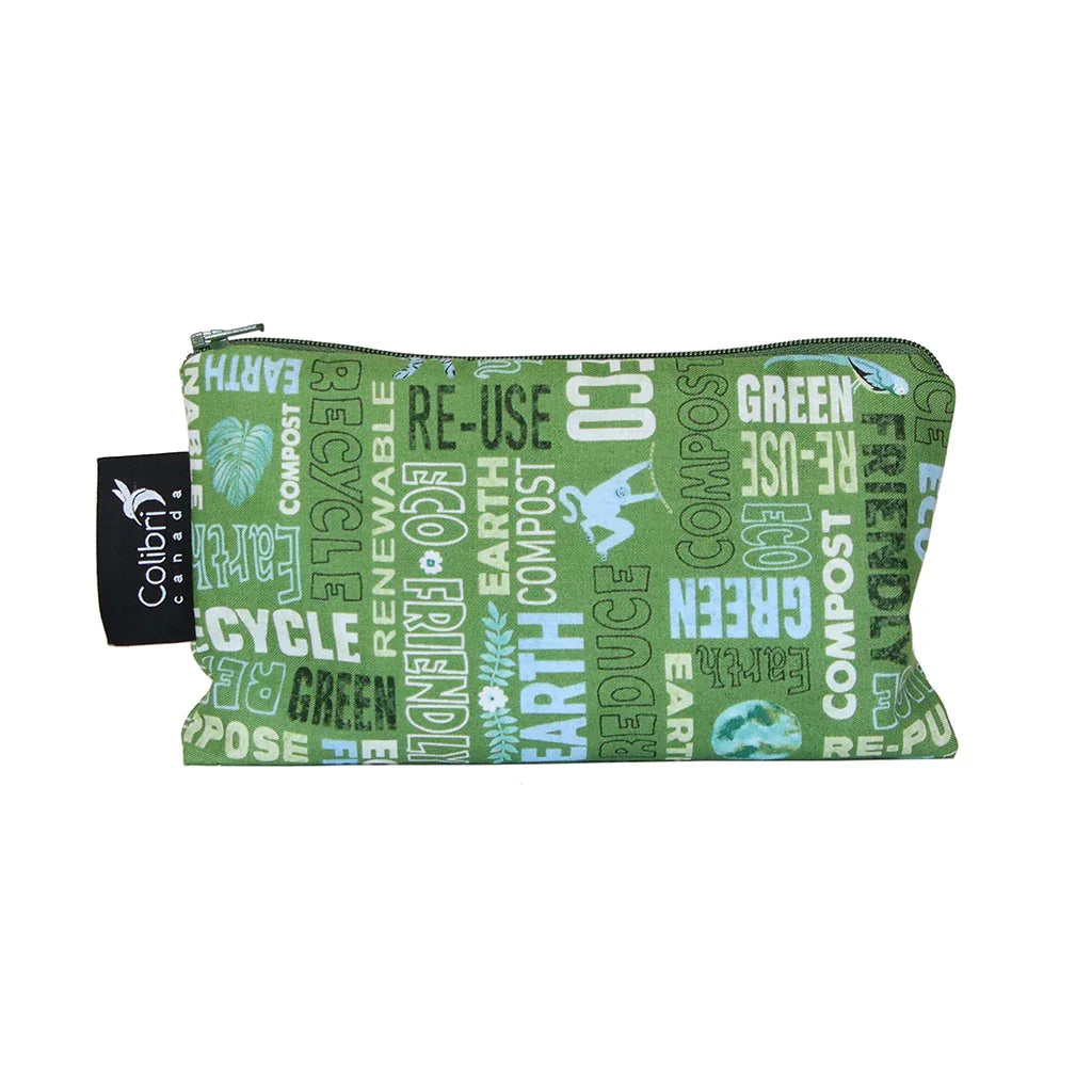 sac à collation réutilisable Earth Colibri Canada - La Boite à Grains
