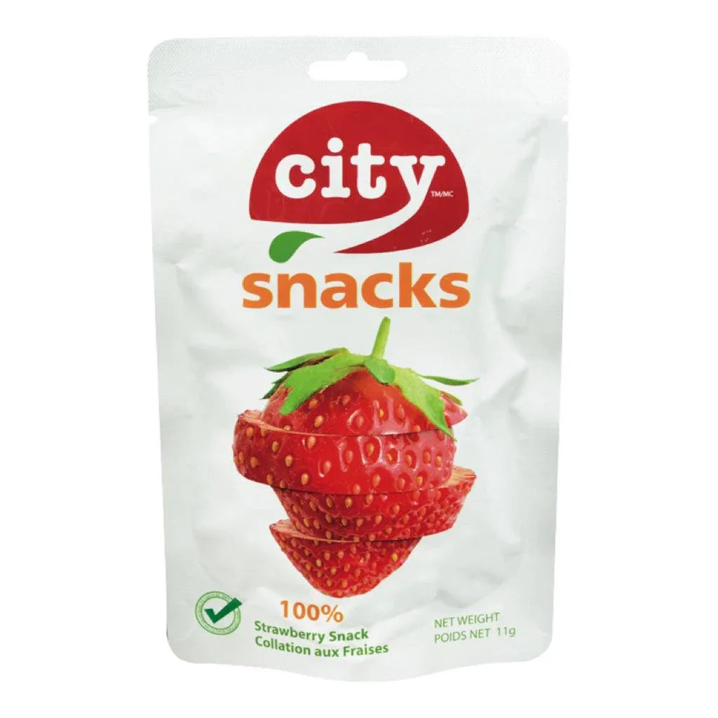 City Snacks Strawberry Snack - La Boite à Grains
