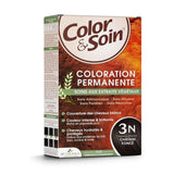 coloration permanente 3N Châtain foncé Color & Soin - La Boite à Grains