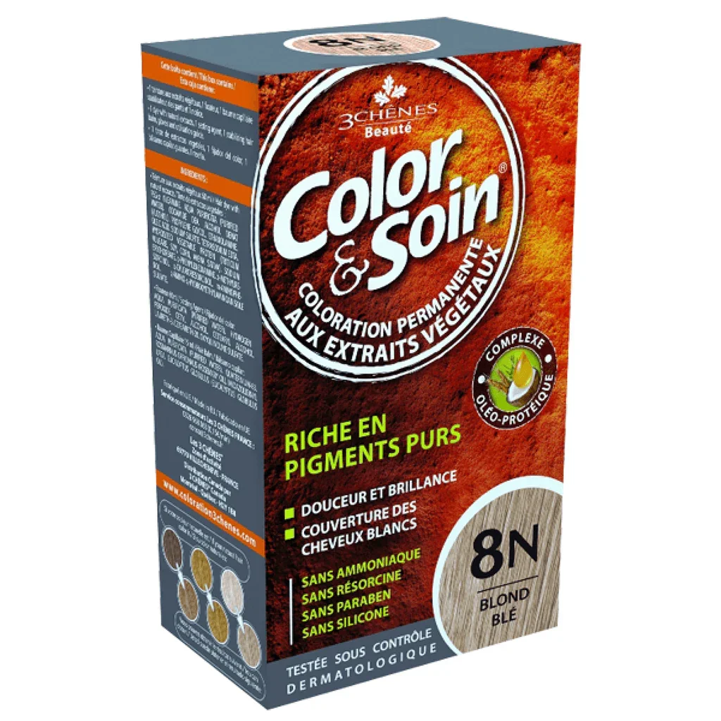 Permanent Hair Color Color & Soin Wheat Blonde Color & Soin - La Boite à Grains
