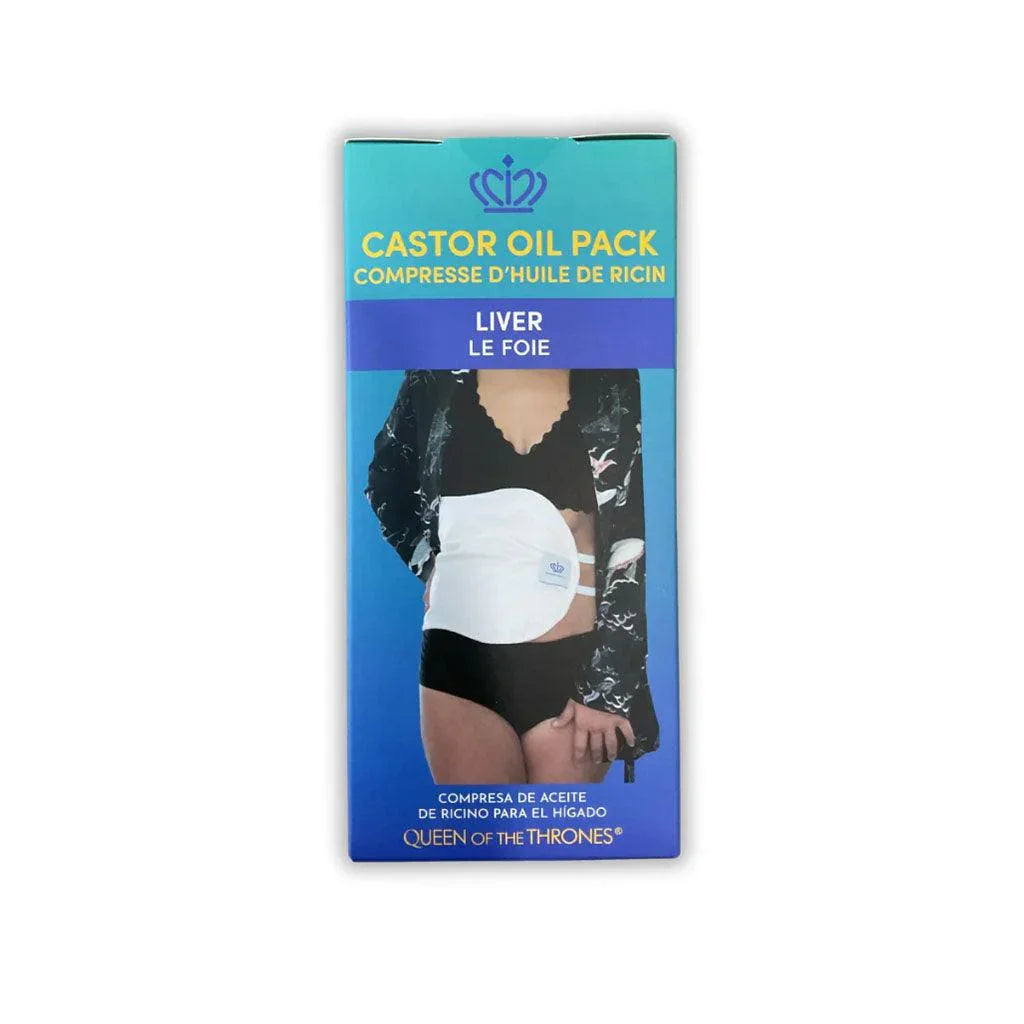 Castor Oil Compress for the Liver Queen of the Thrones