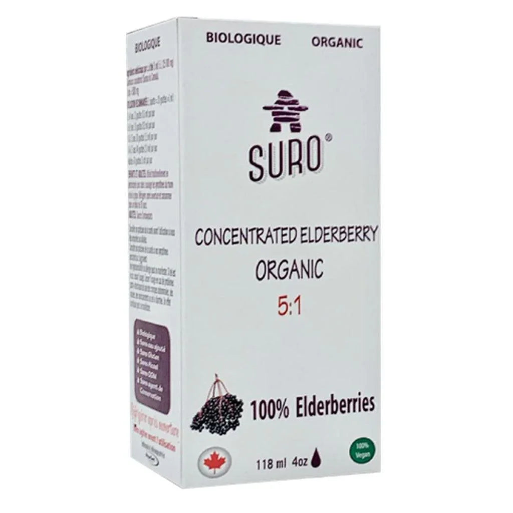 Suro Organic Elderberry Concentrate 5:1 - La Boite à Grains