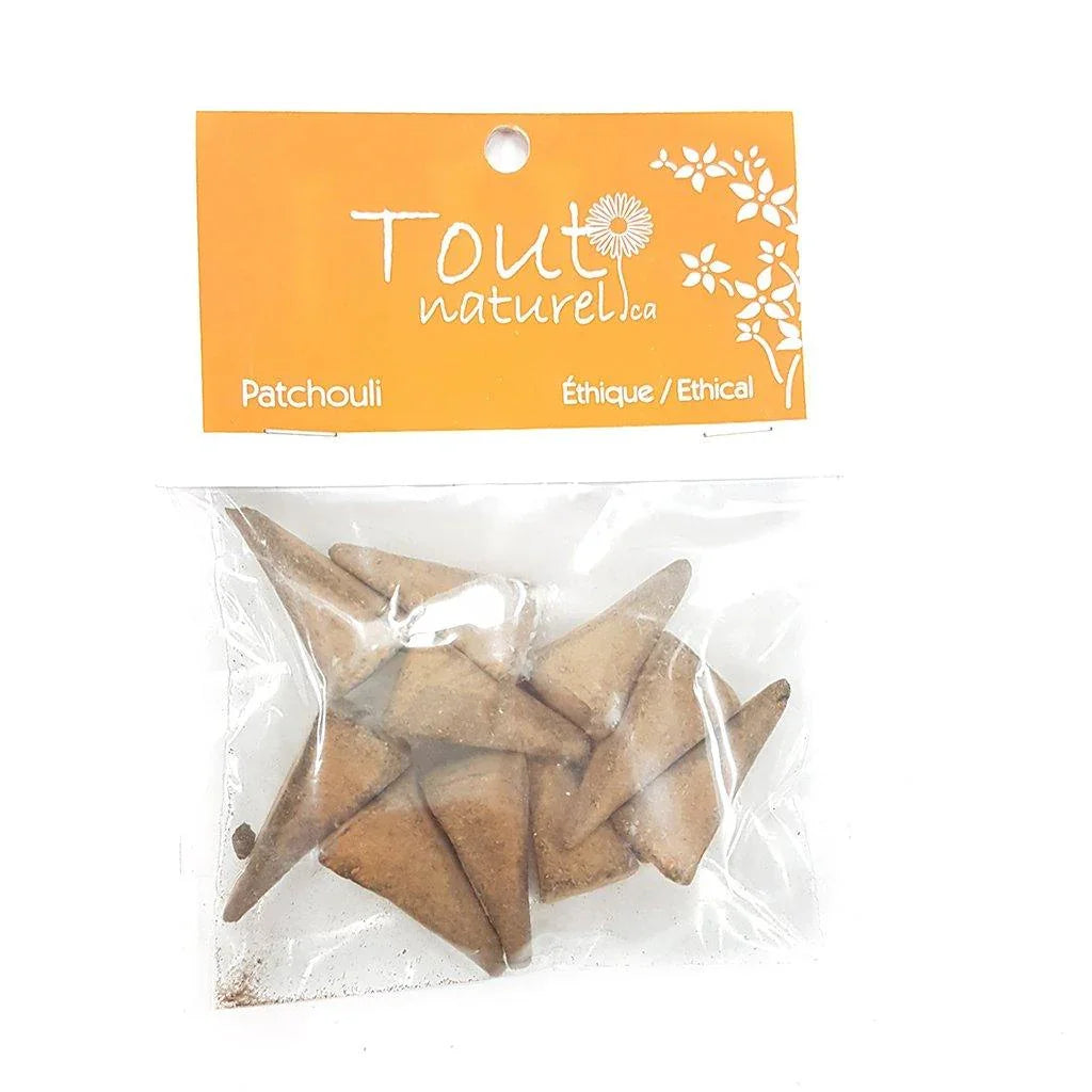 Incense Cones - All Natural Patchouli - La Boite à Grains