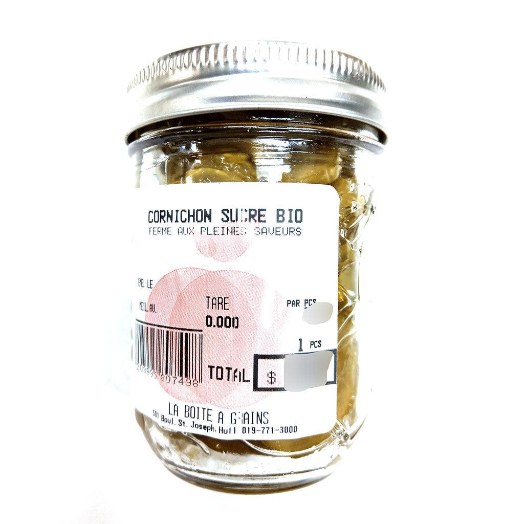 Farmhouse Organic Sweet Pickles with Full Flavors - La Boite à Grains