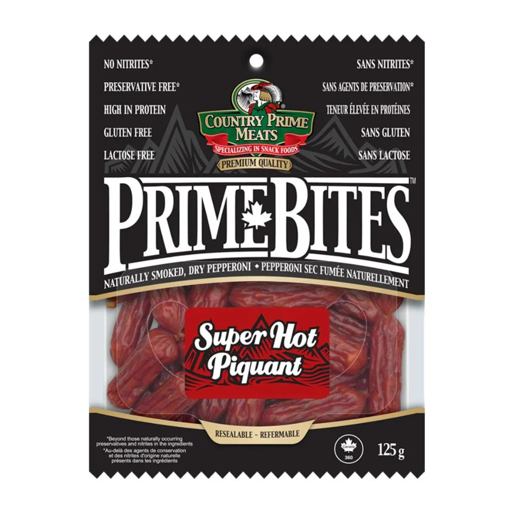 Country Prime Meats PrimeBites piquant - La Boite à Grains