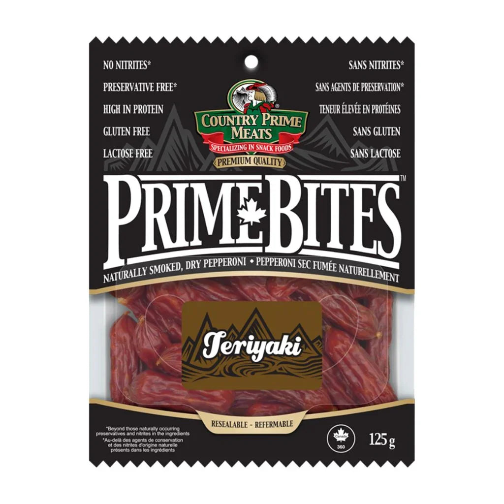 Country Prime Meats PrimeBites Teriyaki - La Boite à Grains