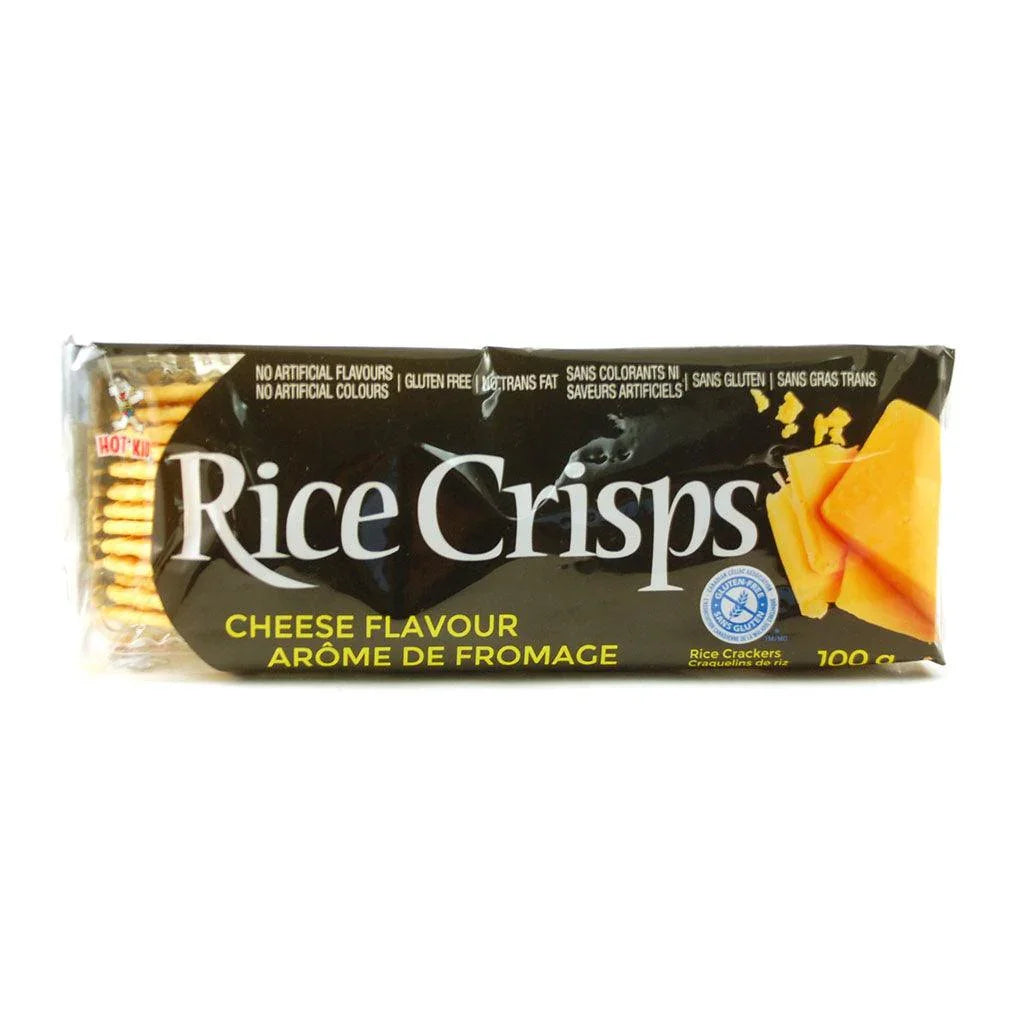 Hot-Kid Cheese Flavor Rice Crackers - La Boite à Grains