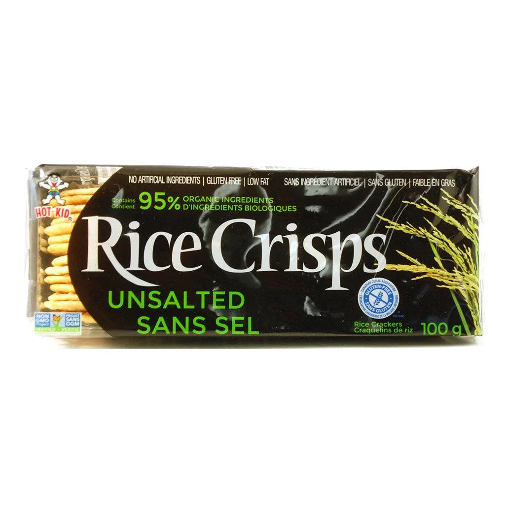 Hot-Kid Salt-Free Rice Crackers - La Boite à Grains
