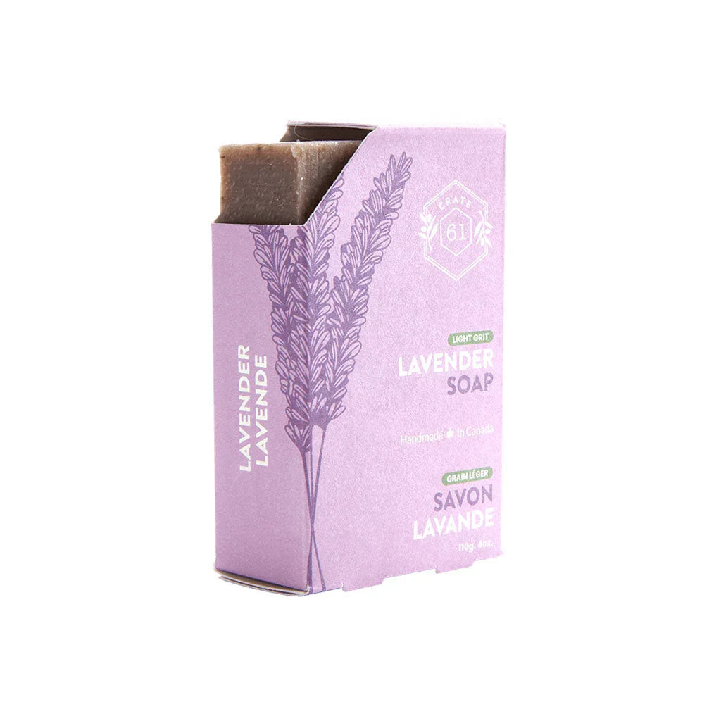 crate 61 lavender soap - La Boite à Grains