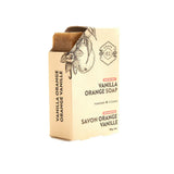 crate 61 orange vanilla soap 110 g - La Boite à Grains