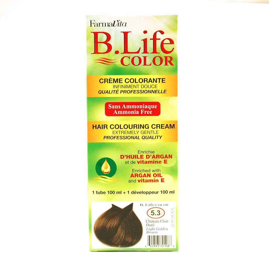 Light Golden Brown Coloring Cream B. Life Color - La Boite à Grains