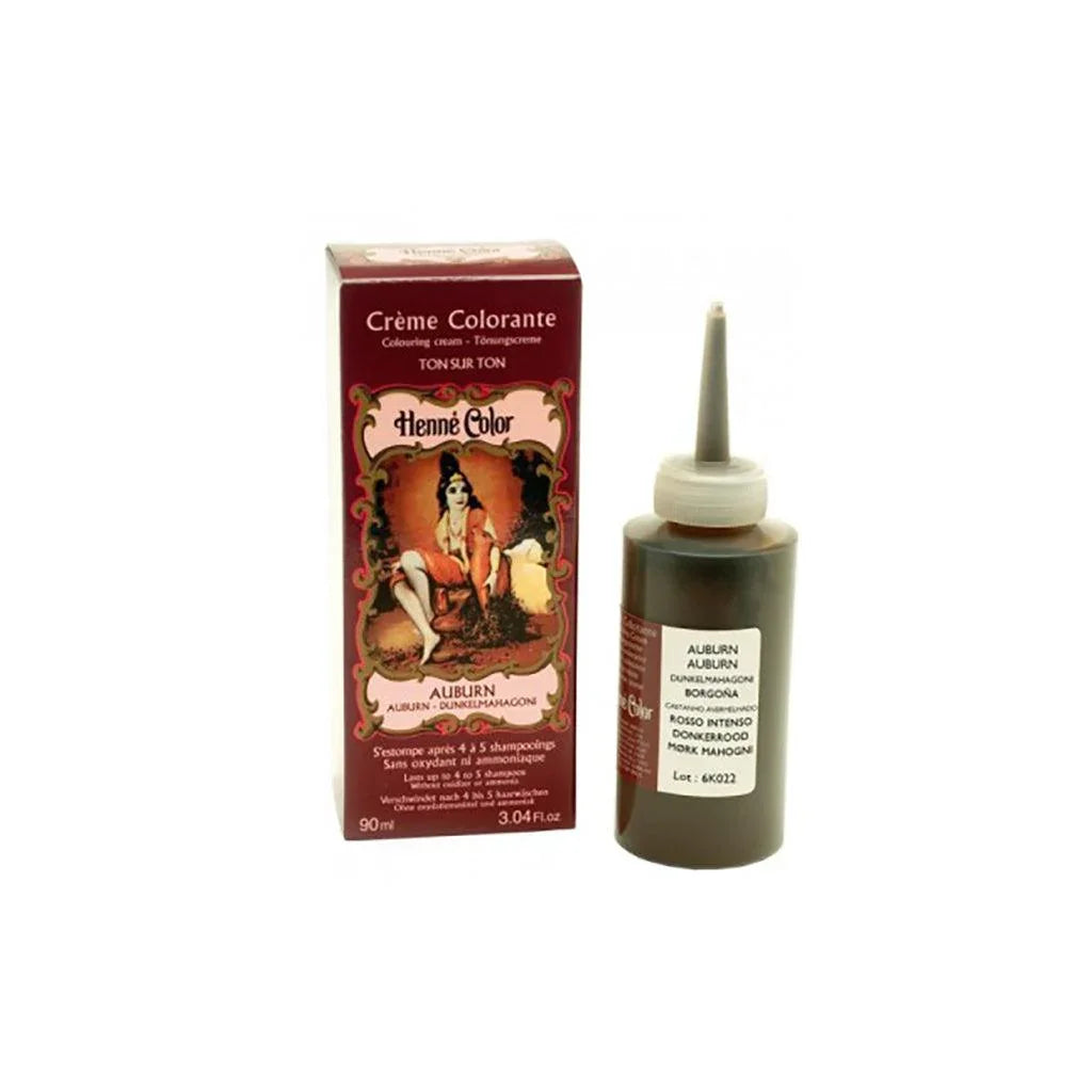 Henna Color Auburn Coloring Cream Henné Color Paris - La Boite à Grains
