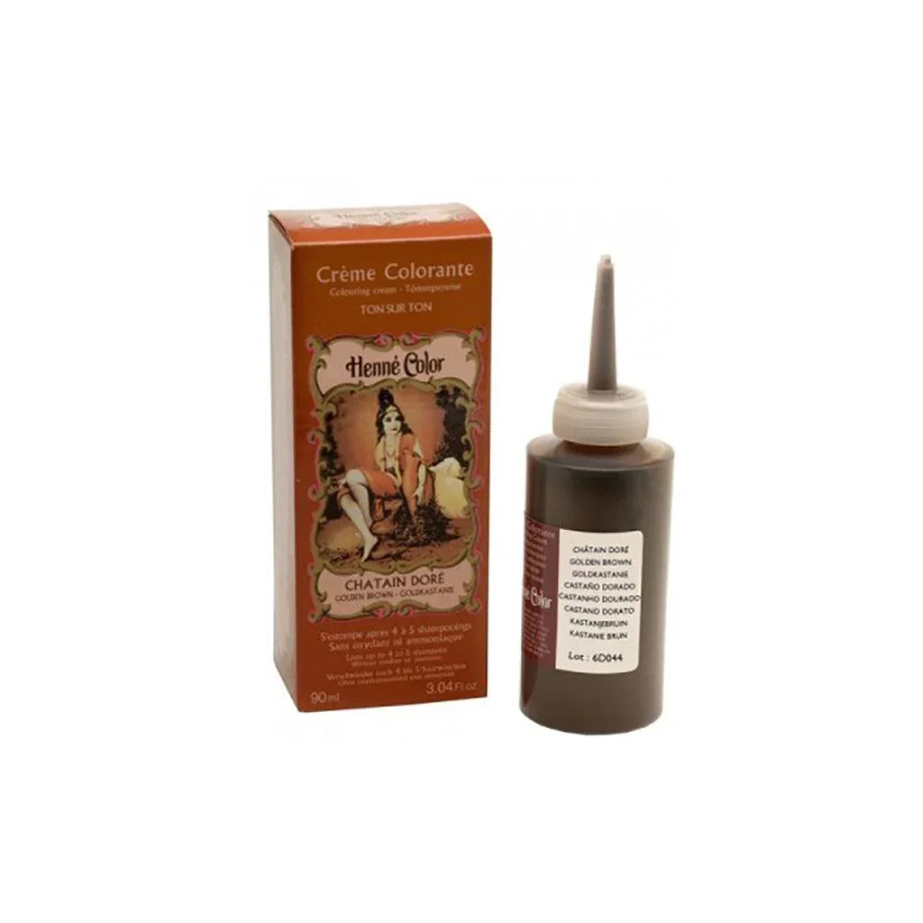 Henné Color Golden Brown Coloring Cream Henné Color Paris - La Boite à Grains