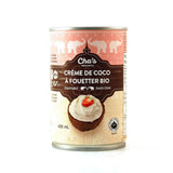 Crème de Coco à Fouetter Biologique Cha's Organics - La Boite à Grains