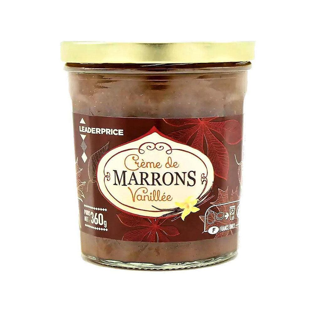 Crème de Marrons Vanillée Leader Price - La Boite à Grains