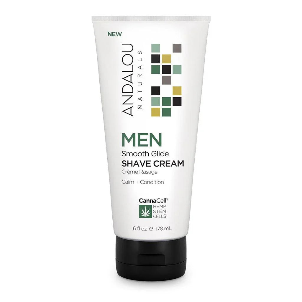 Andalou Naturals Men's Shaving Cream - La Boite à Grains
