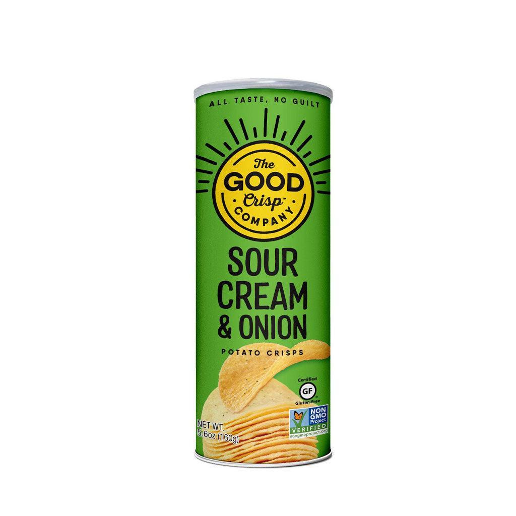 The Good Crisp Company Gluten Free Sour Cream and Onion Potato Chips - La Boite à Grains