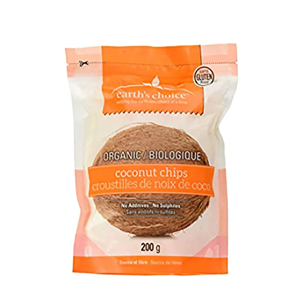 Croustilles de Noix de Coco Biologique Earth's Choice - La Boite à Grains