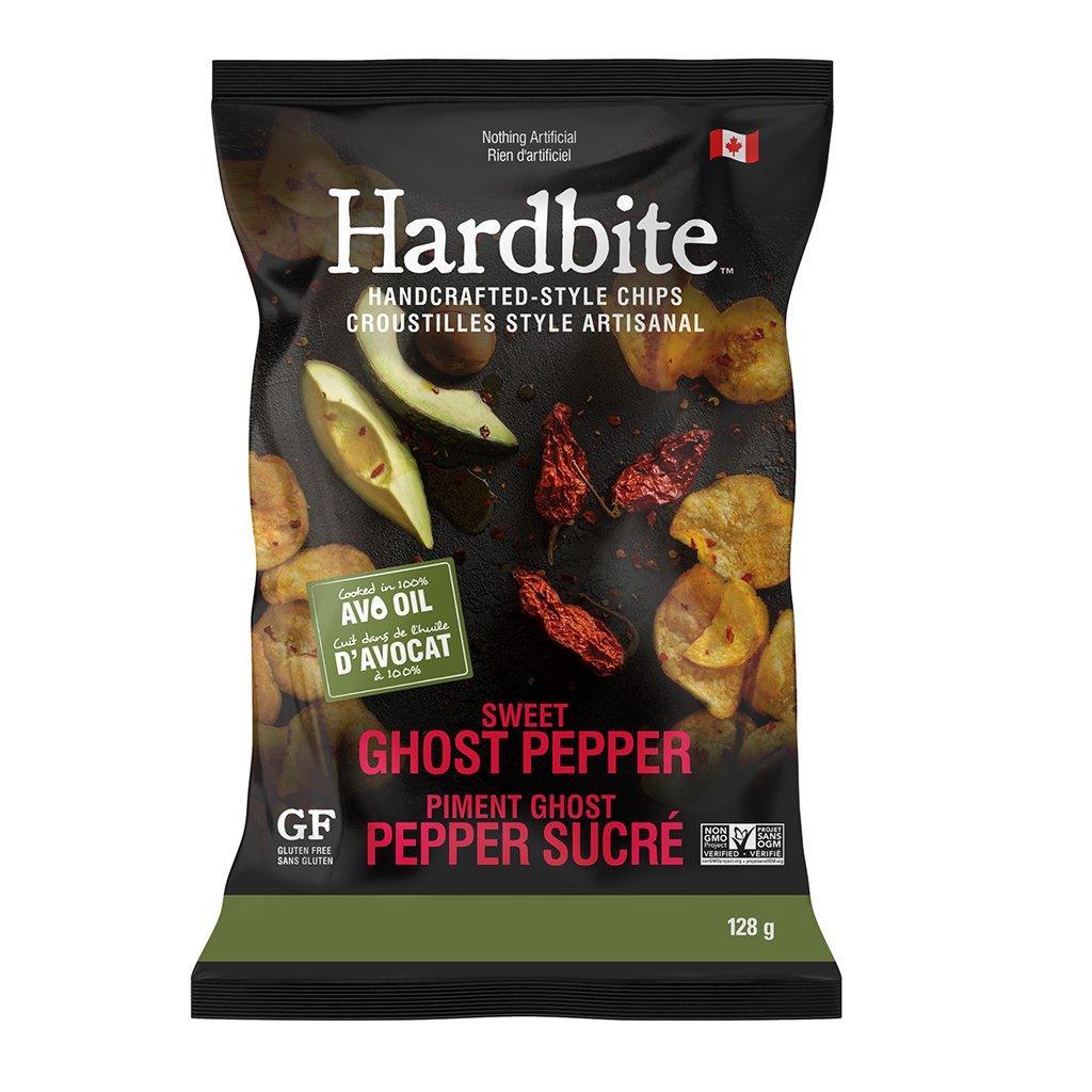 Croustilles Piment Ghost Sucré à l'Huile d'Avocat Hardbite - La Boite à Grains