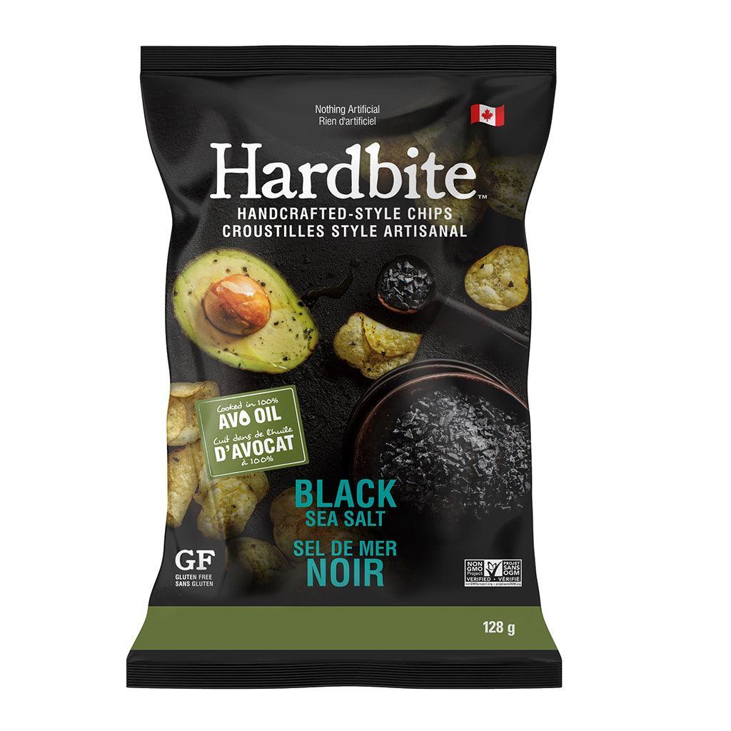 Hardbite Black Sea Salt Chips with Avocado Oil - La Boite à Grains