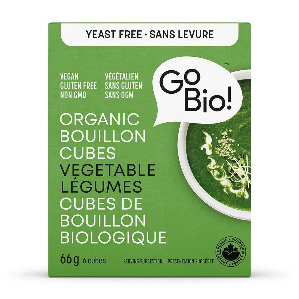 Go Bio Yeast-Free Organic Vegetable Broth Cubes - La Boite à Grains