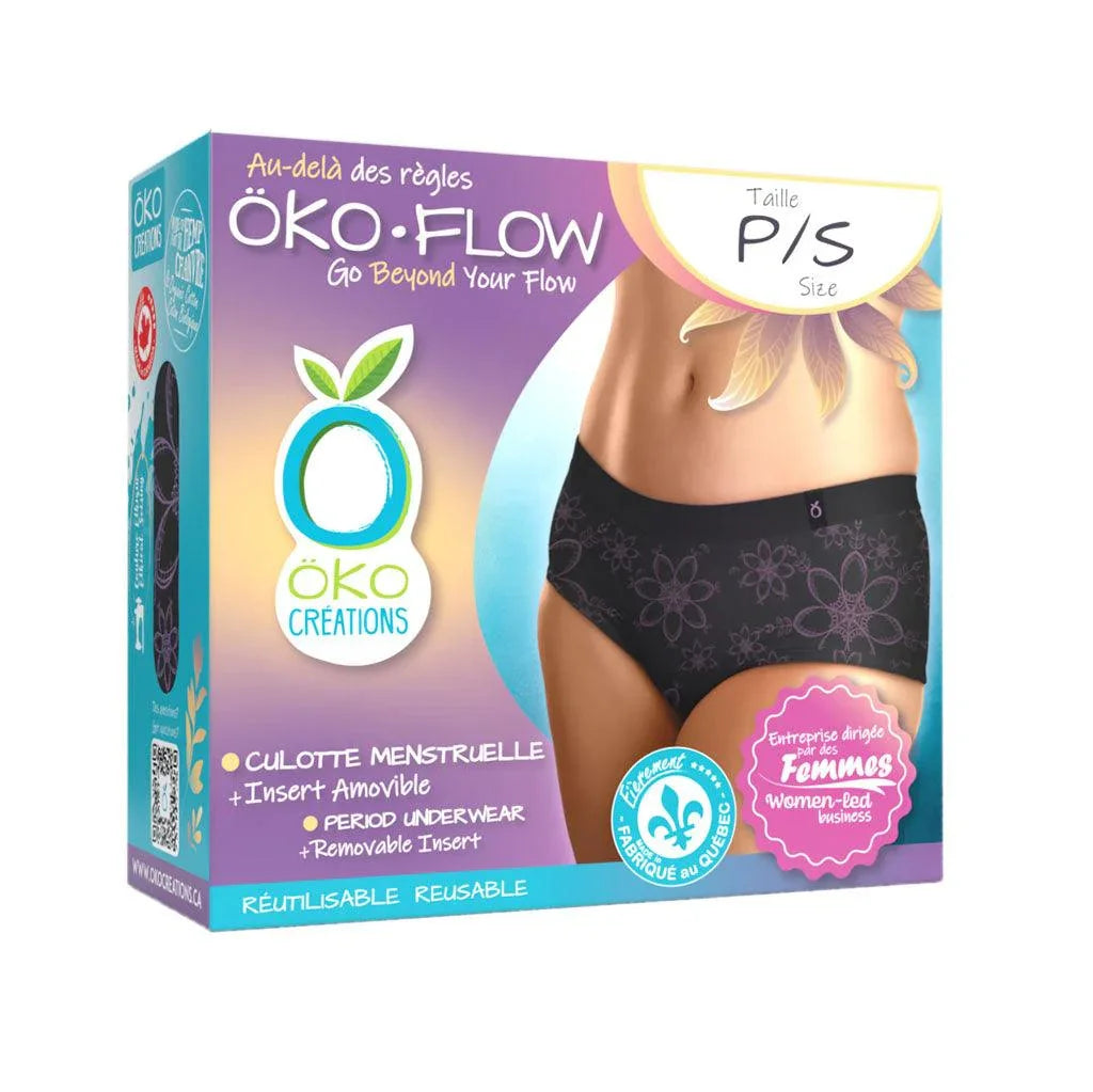 Culotte Menstruelle + Insert Amovible Öko Flow Öko Créations - La Boite à Grains