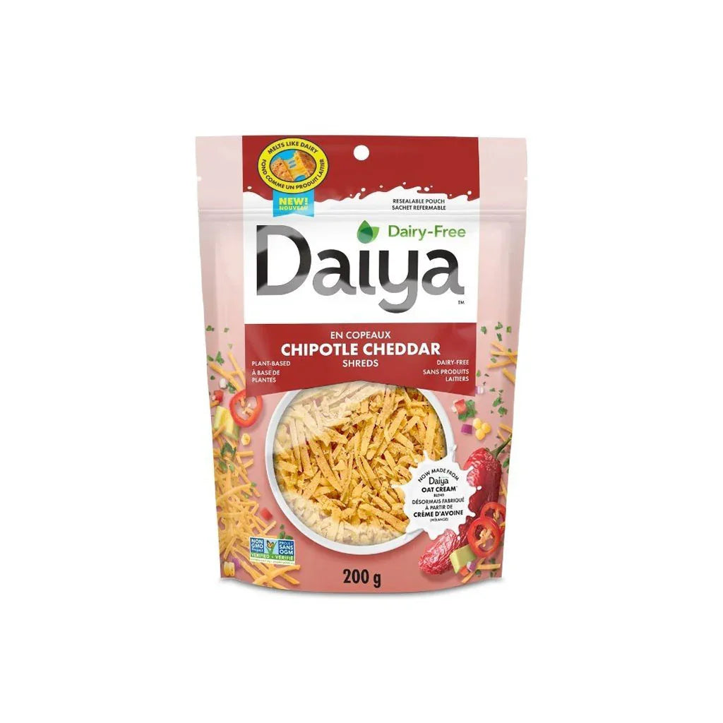cheddar chipotle en copeaux Daiya - La Boite à Grains