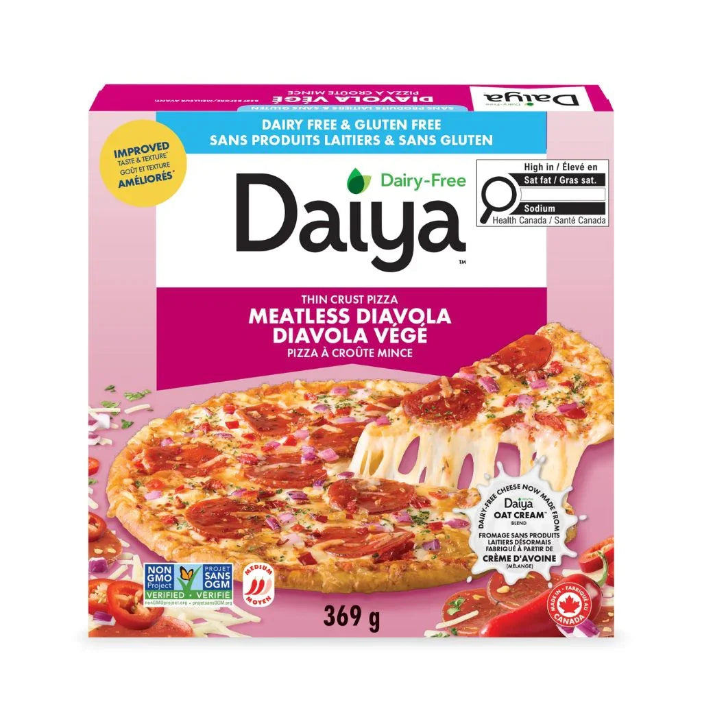pizza Diavola végé Daiya - La Boite à Grains