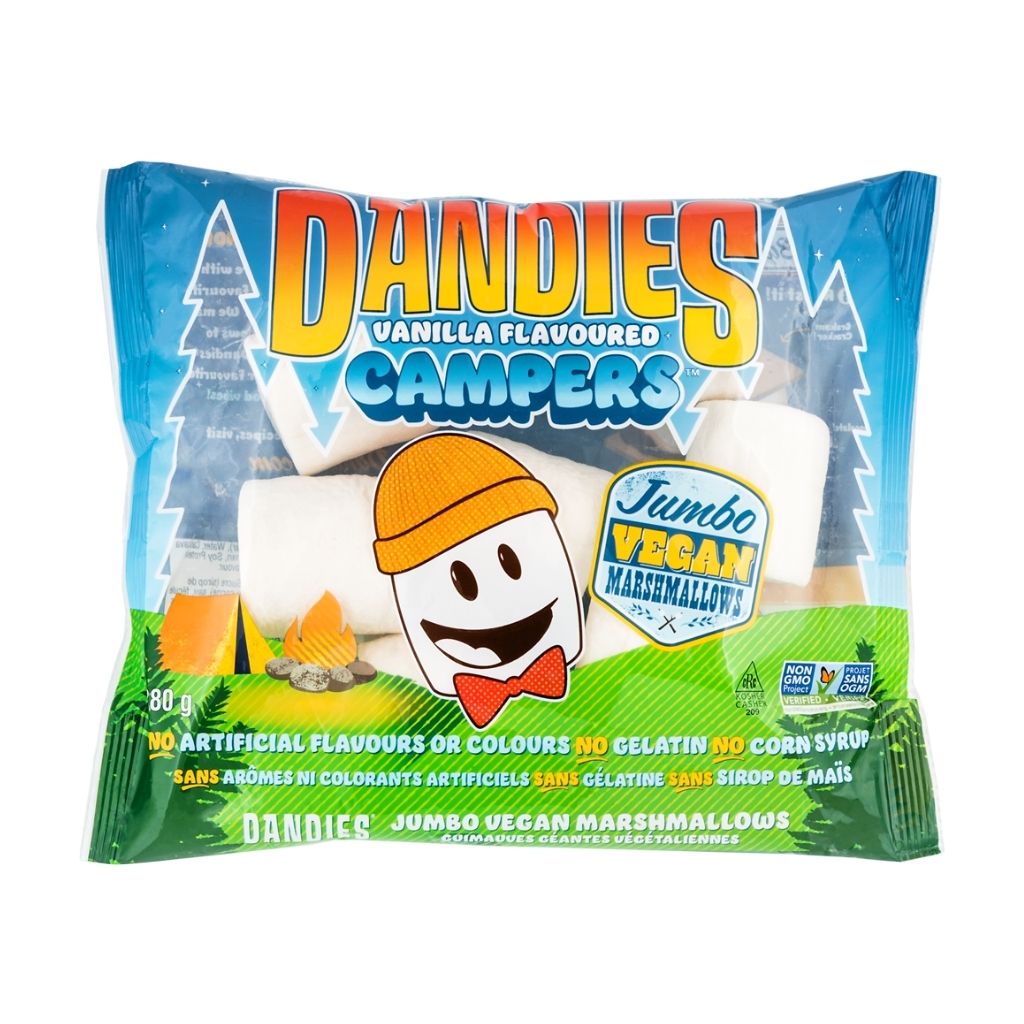guimauves géantes Campers vanille Dandies - La Boite à Grains