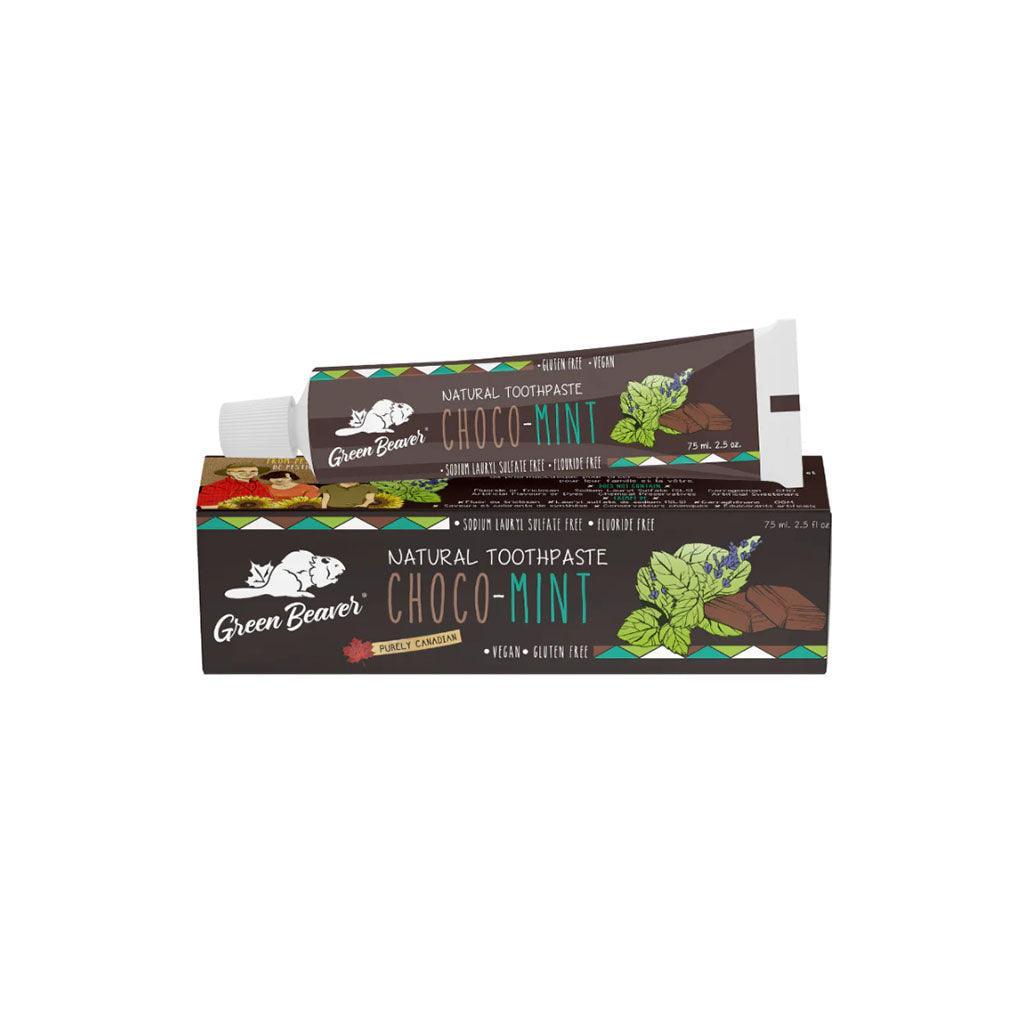 Dentifrice Naturel Choco Menthe Green Beaver - La Boite à Grains