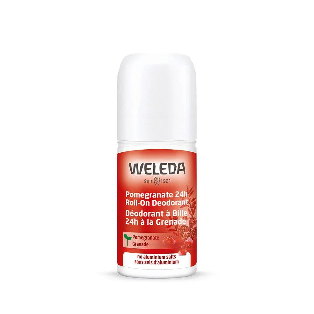 Weleda Pomegranate 24 Hour Roll-On Deodorant - La Boite à Grains