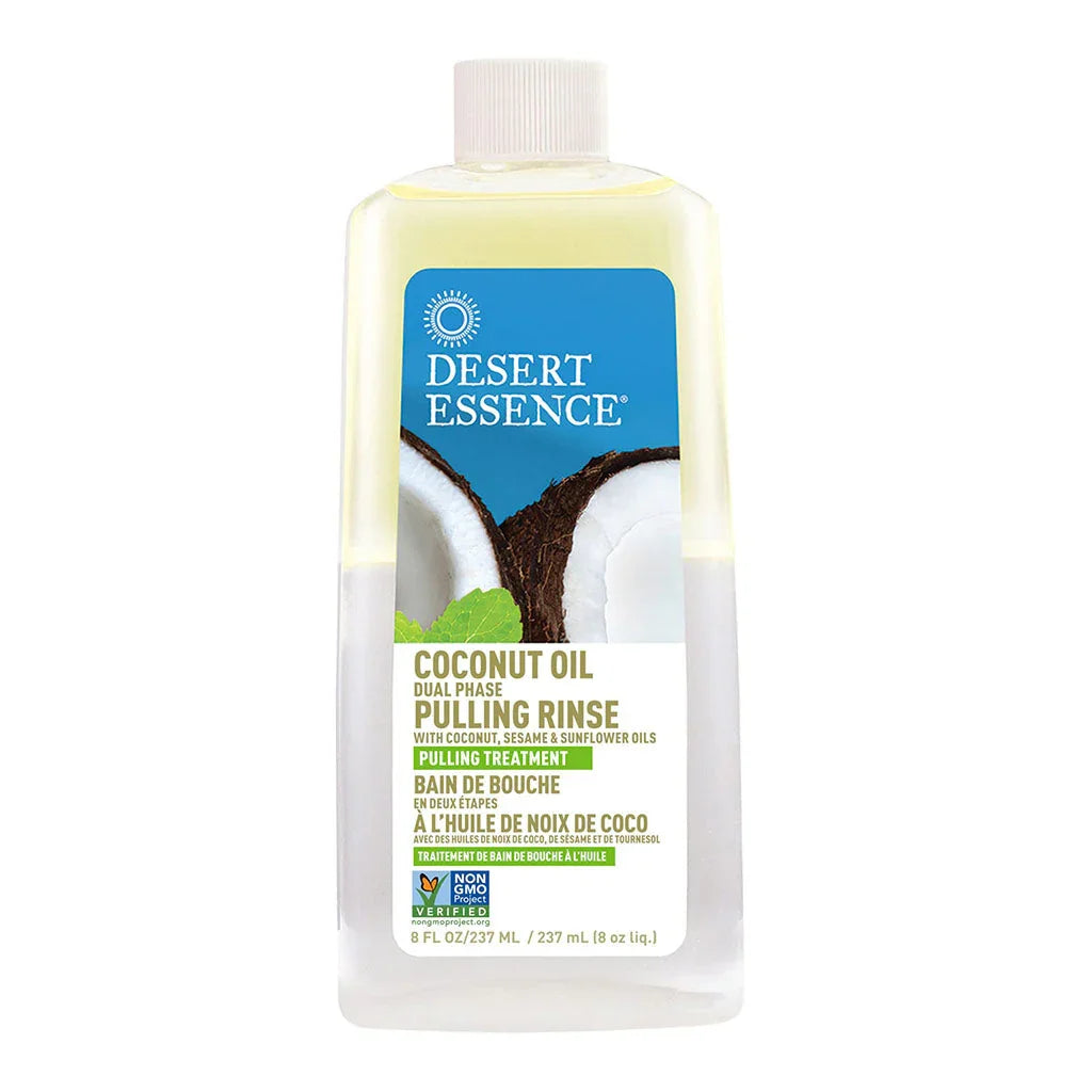 desert essence two-step mouthwash coconut oil - La Boite à Grains