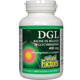 DGL - Racine de Réglisse Déglycyrrhizinée Natural Factors - La Boite à Grains