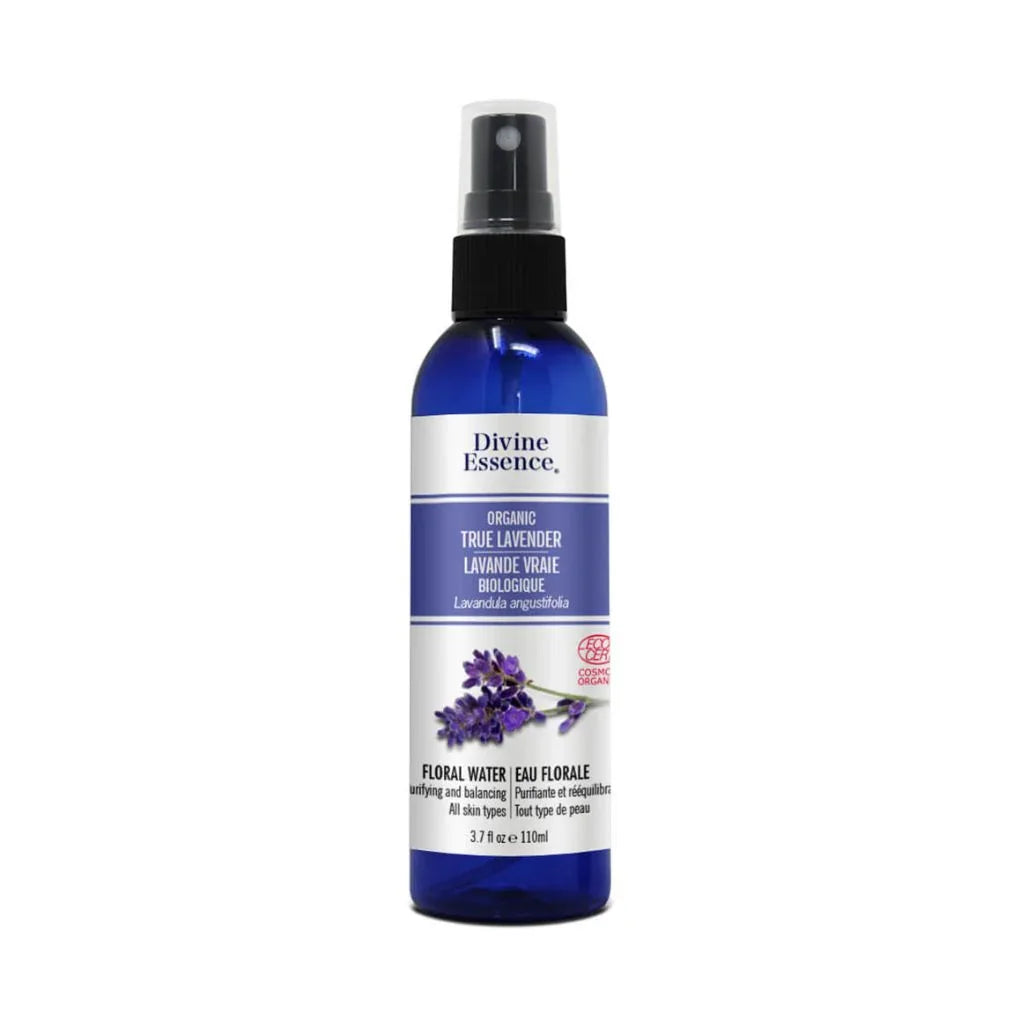 eau florale lavande vraie biologique Divine Essence - La Boite à Grains