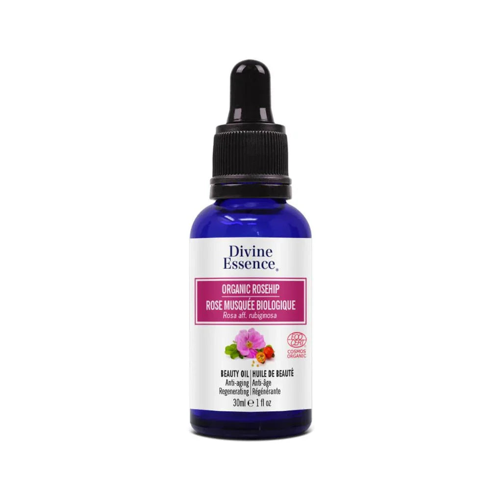 huile de rose musquée biologique Divine Essence - La Boite à Grains