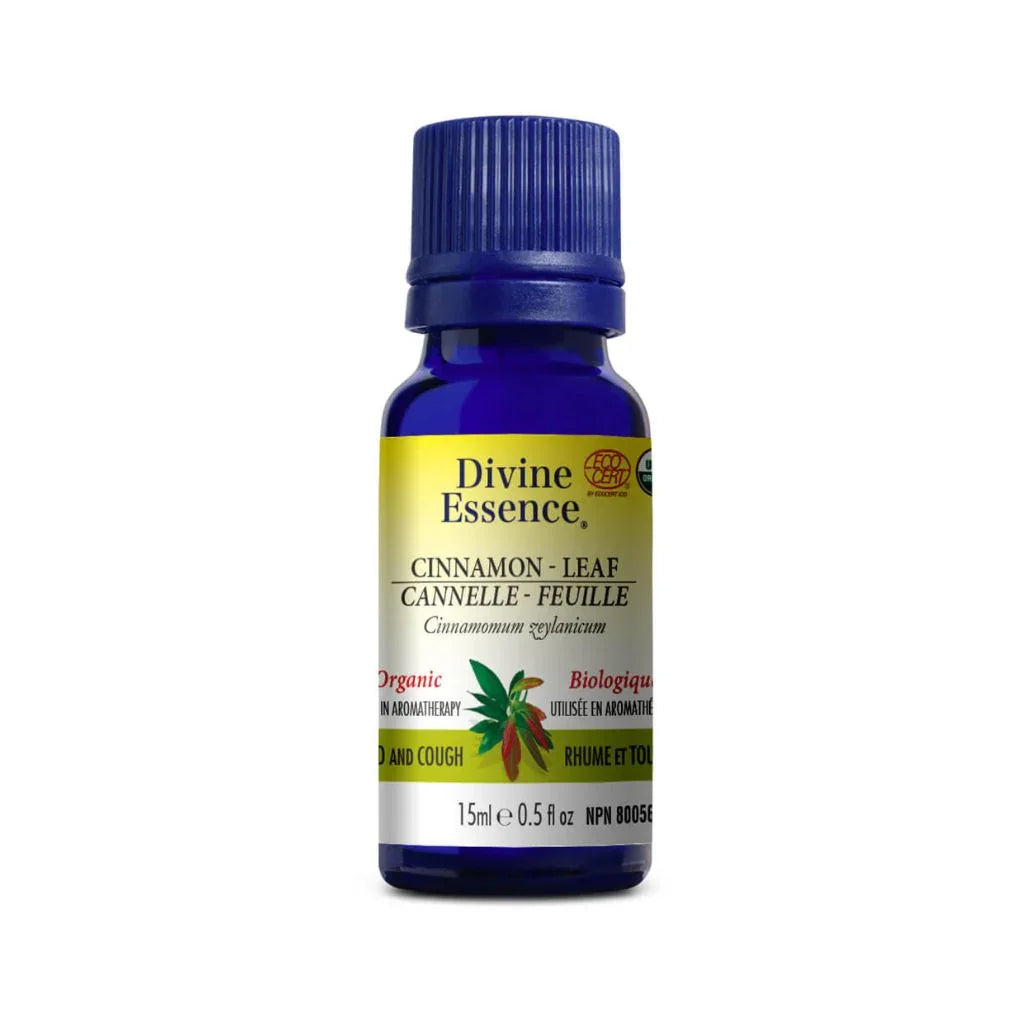 huile essentielle cannelle feuille biologique Divine Essence - La Boite à Grains