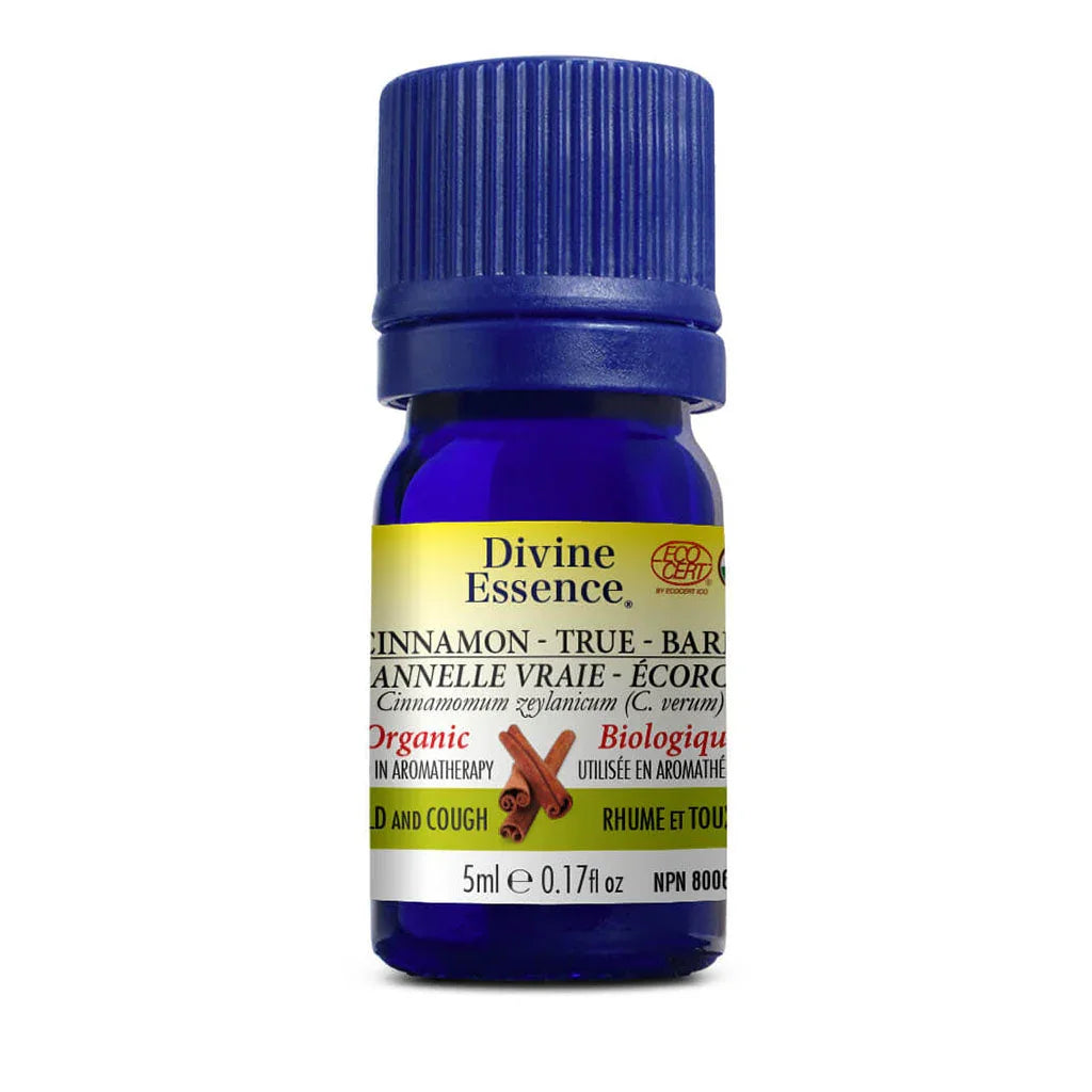 divine essence huile essentielle cannelle vraie biologique 5 ml