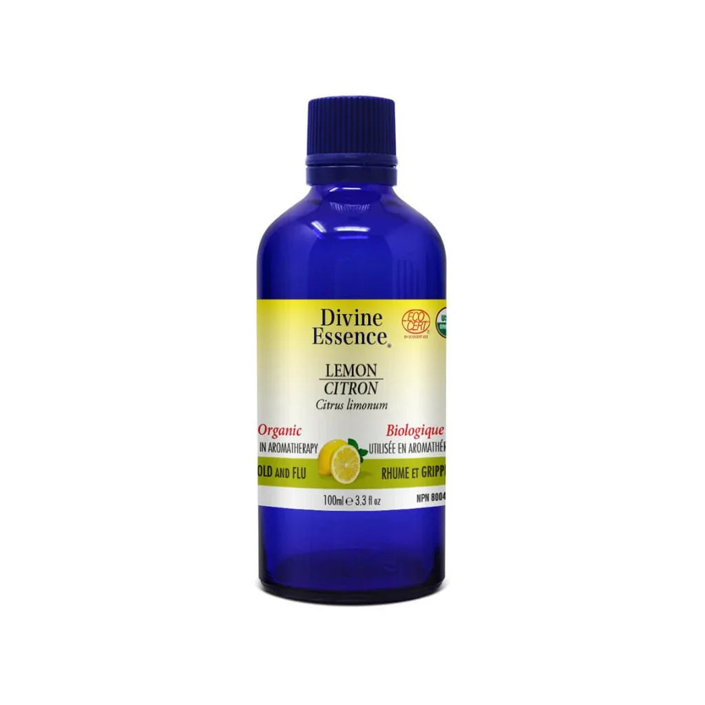 huile essentielle citron biologique Divine Essence - La Boite à Grains