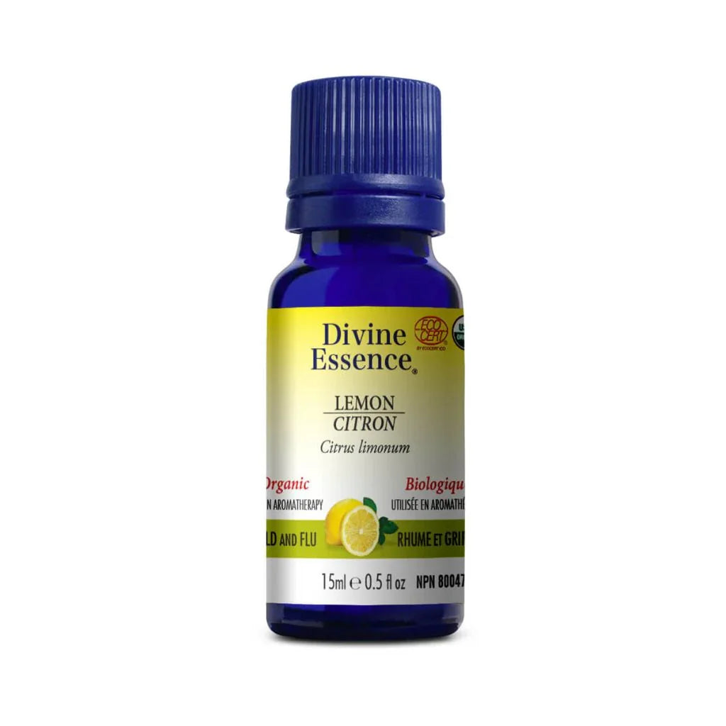 huile essentielle citron biologique Divine Essence - La Boite à Grains