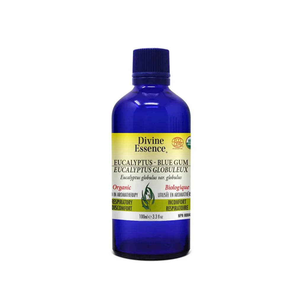 huile essentielle eucalyptus globuleux Divine Essence - La Boite à Grains