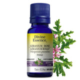essential oil rose geranium himalayan Divine Essence - La Boite à Grains